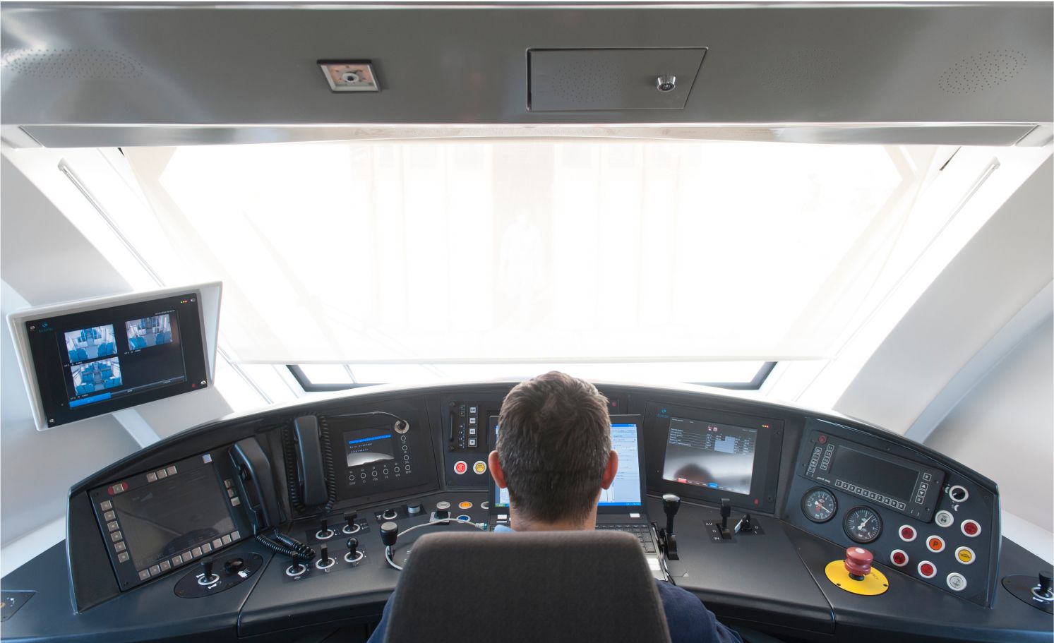 Interior de un tren de cercanias Civity CAF